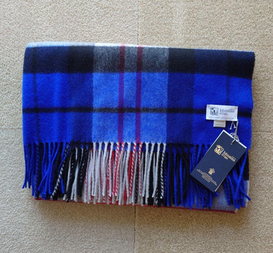 Johnstonsジョンストンズ 大判 カシミヤストールー　マクファーデン