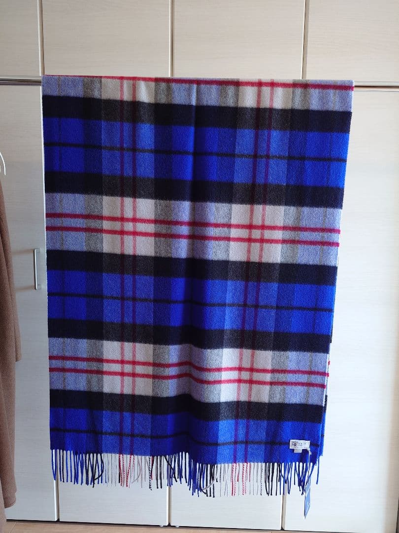 Johnstonsジョンストンズ 大判 カシミヤストールー　マクファーデン