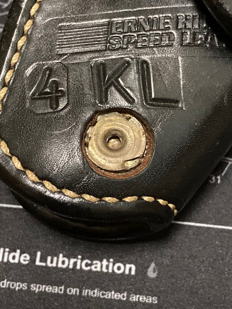 希少 ERNIE HILL アーニーヒル 実銃用 スピードホルスター