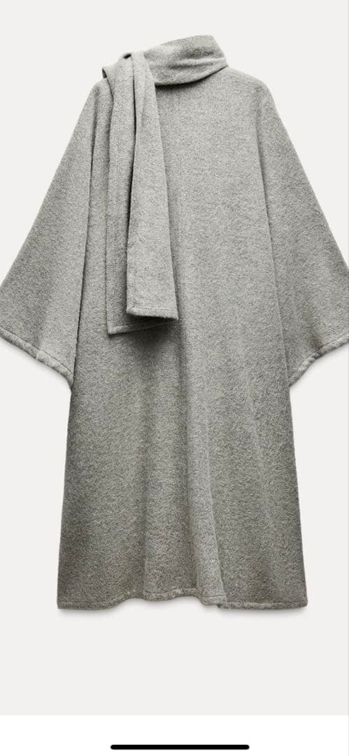 新品タグ付き　ZARA ケープコート　ポンチョ