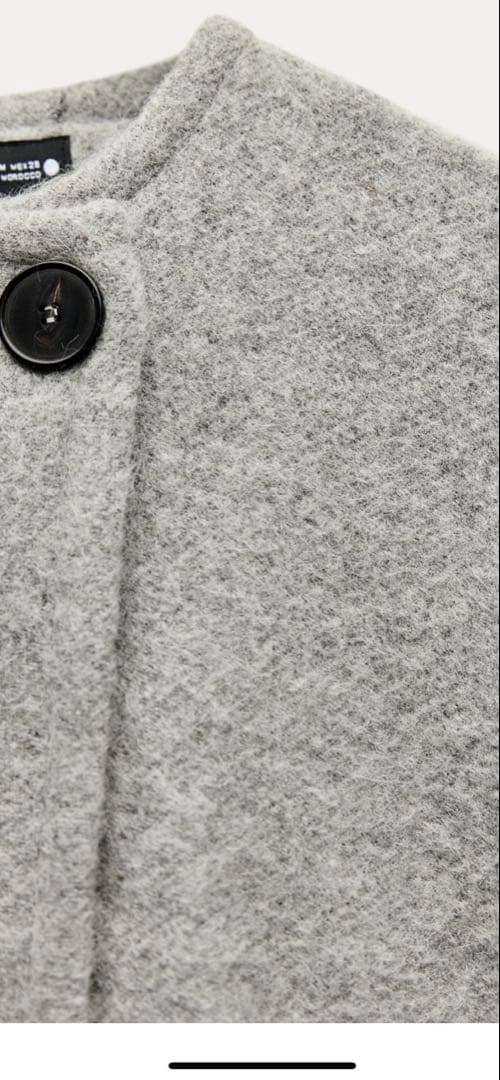 新品タグ付き　ZARA ケープコート　ポンチョ