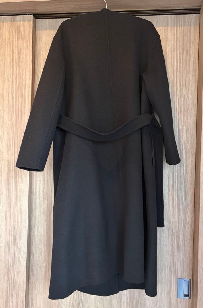 TOMORROW LANDプレミアムウールリバーノーカラーコートトゥモローランド