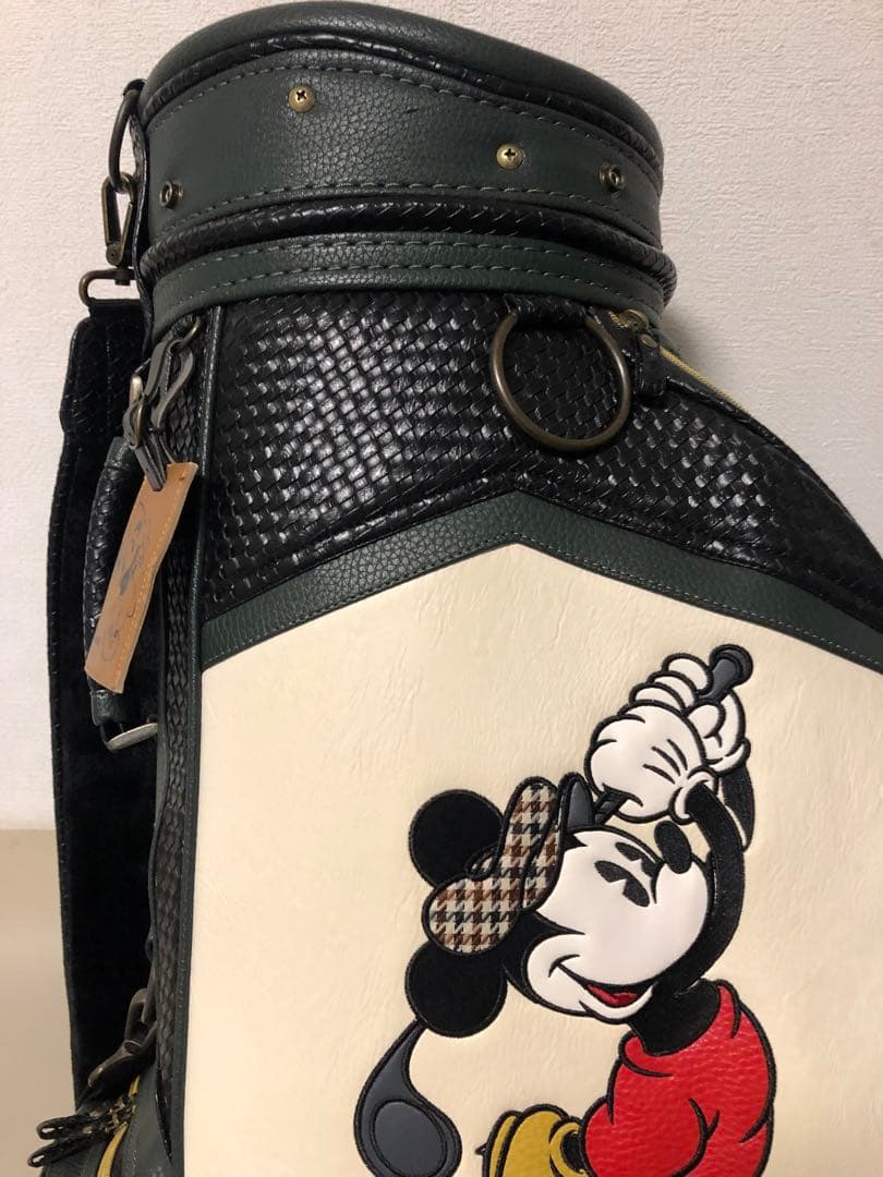 【送料込み】廃盤希少品　一点物　ミッキーマウス　キャディバッグ　ゴルフバッグ