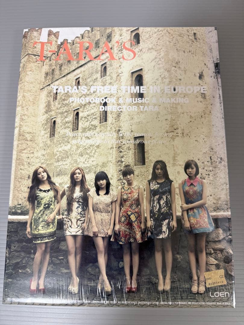 T-ARA★TARA'S FREE TIME IN EUROPE★未開封新品