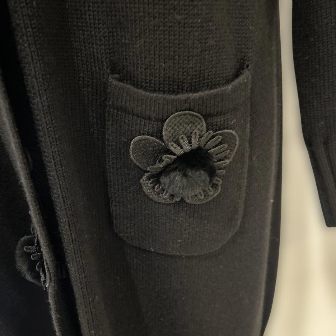 スーパービューティーラビットファー付きロングコート