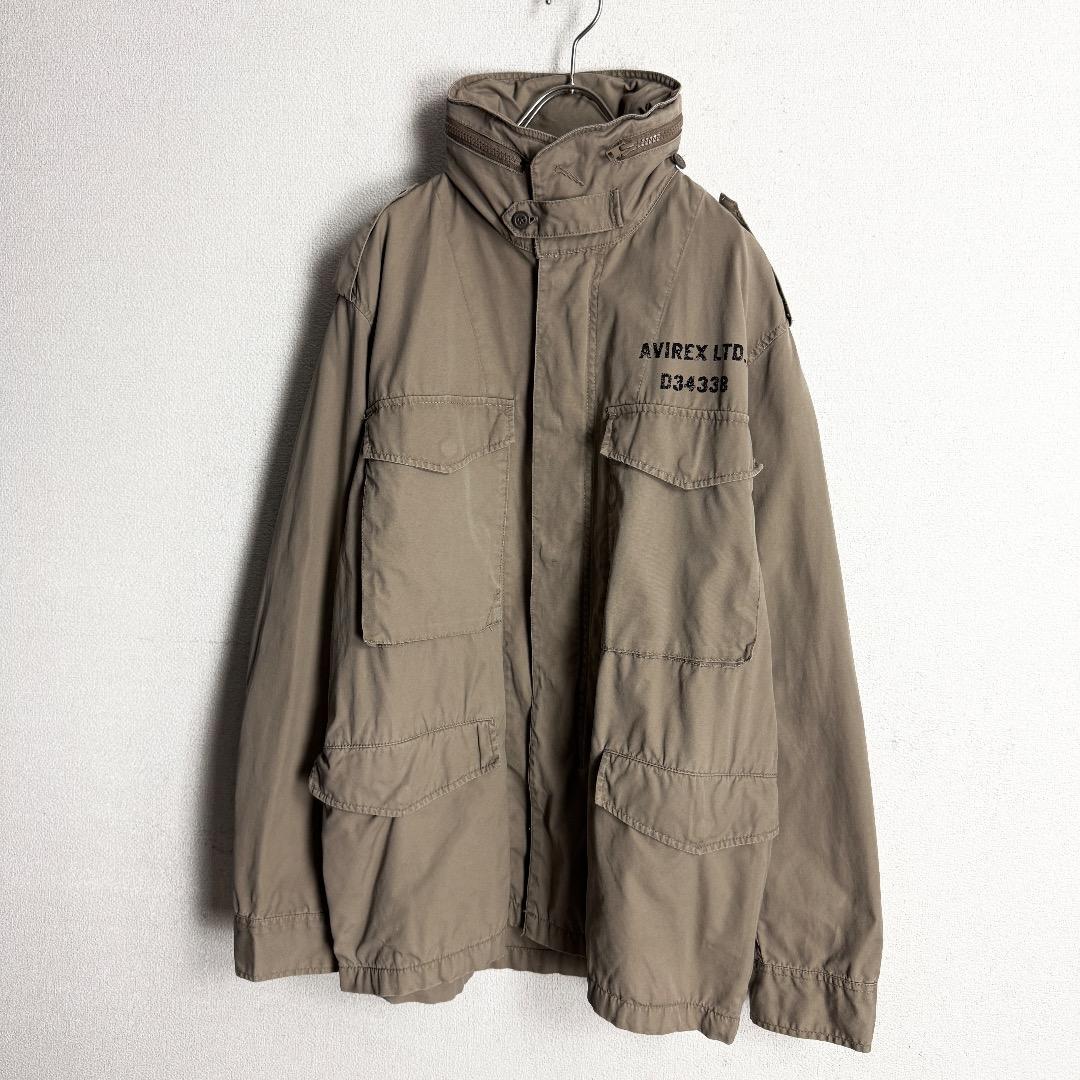 激レアデザイン　アヴィレックス　ミリタリージャケット　ブルゾン