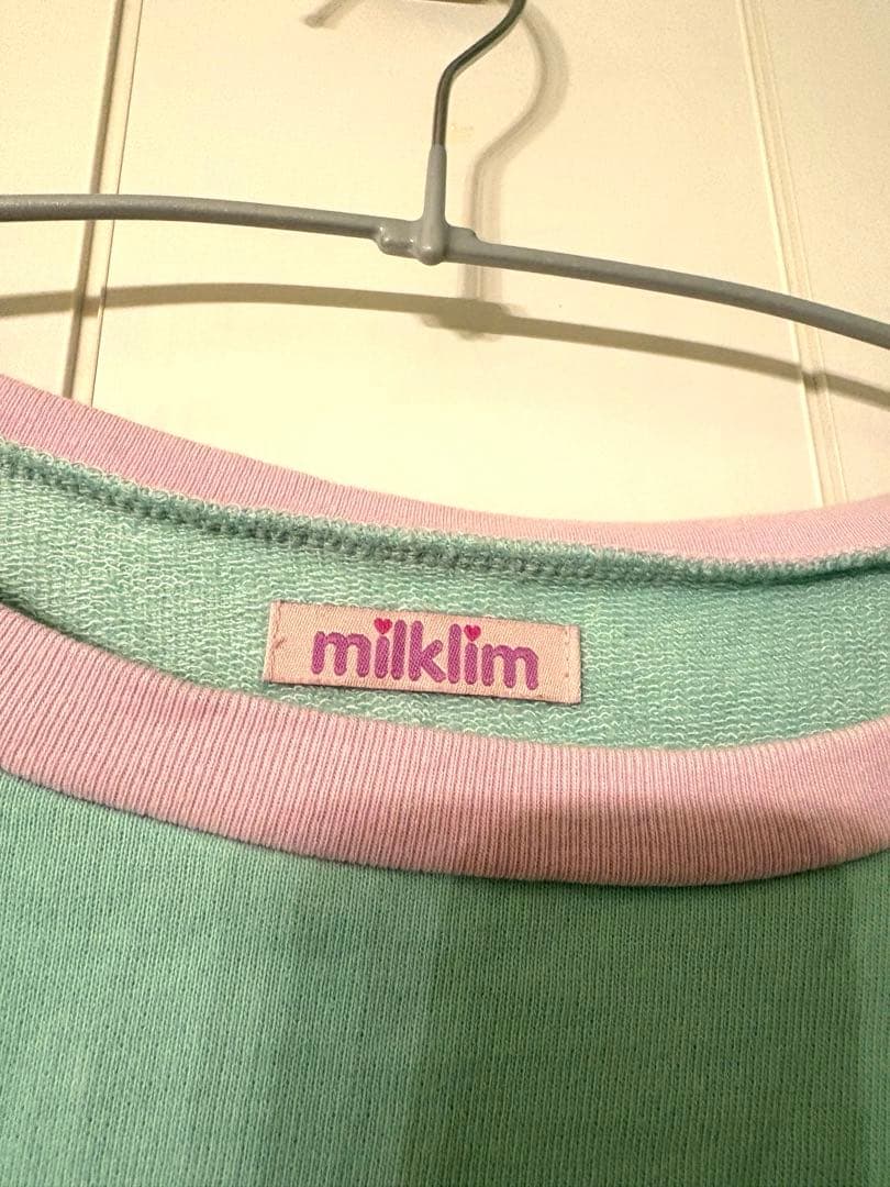 Milklim コットンキャンディ　スウェット　トレーナー　ゆめかわいい