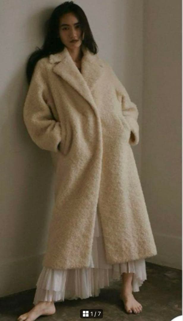 CASAFLINE❤︎ウールボアコート