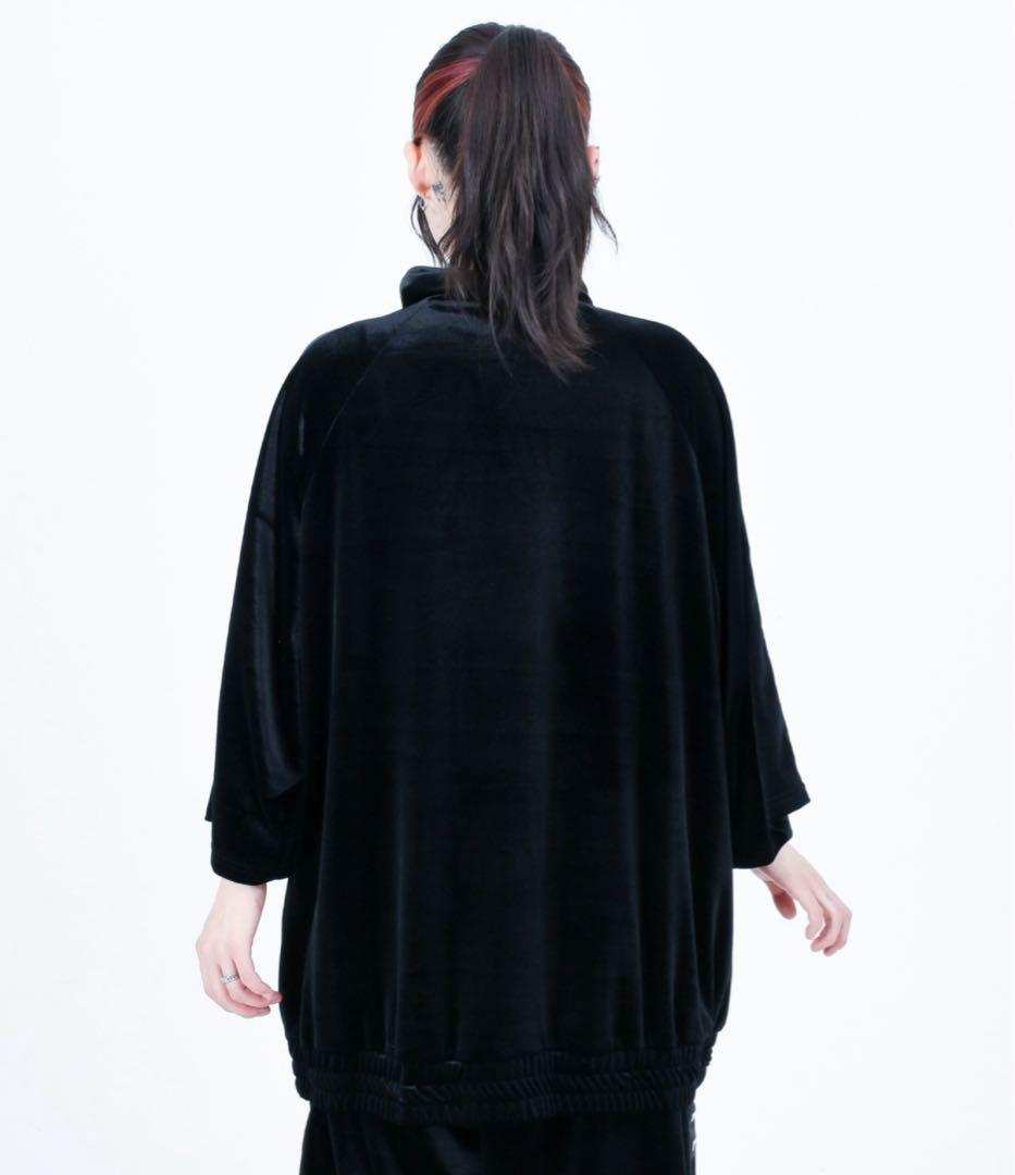 【REFLEM】 レフレム　ベロアロゴテープジャージ　フリーサイズ