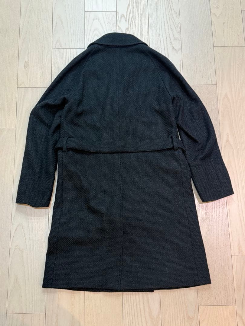 リングジャケット　ベルテッドコート　ダークグリーン　サイズ48