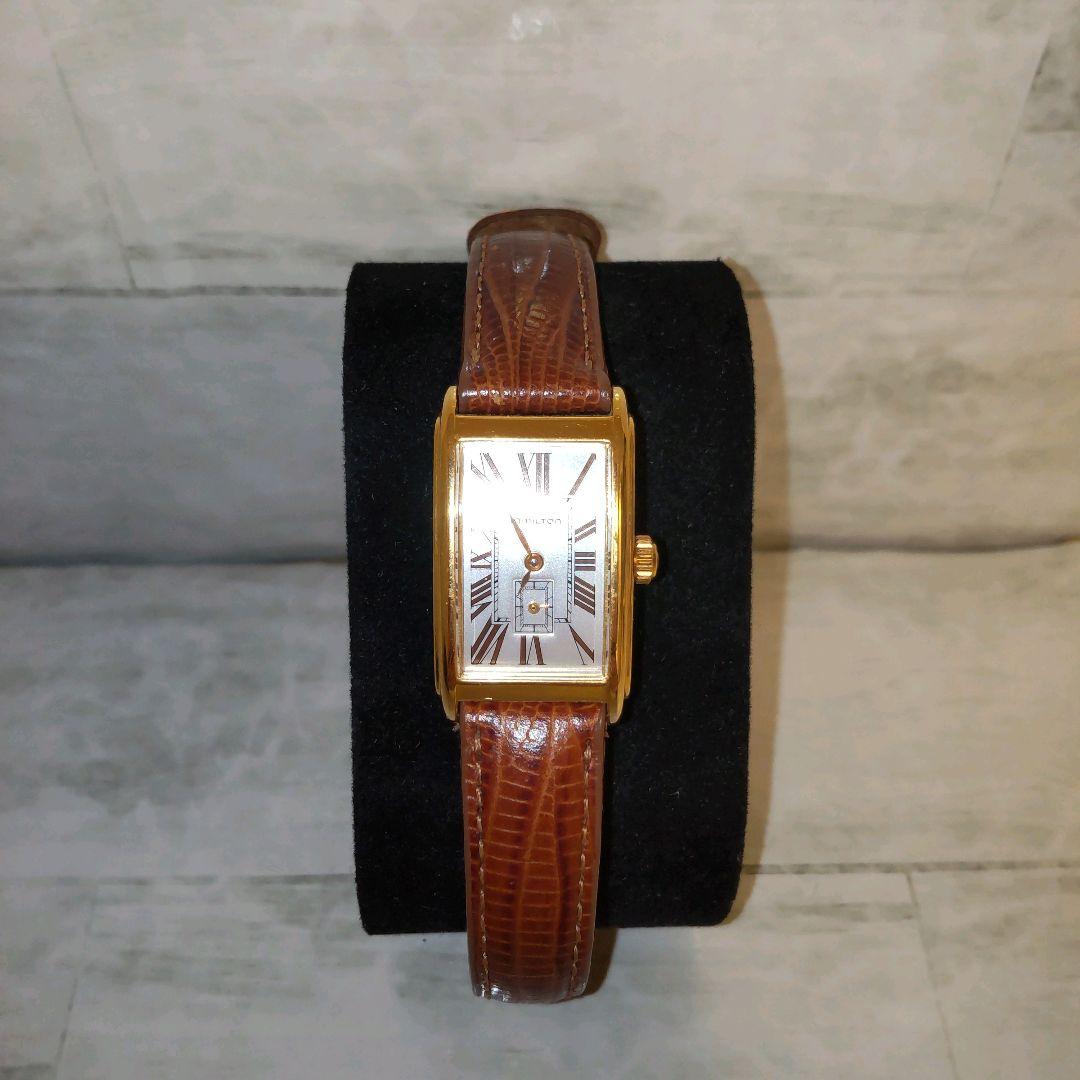 ハミルトン アメリカンクラシックアードモア レディース 腕時計 【稼働品】