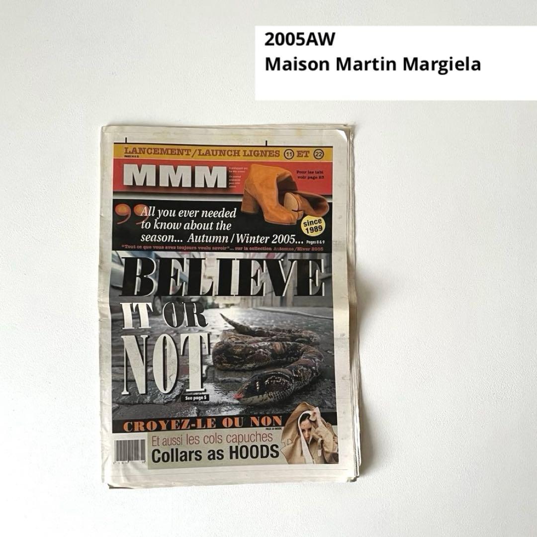 【限定・希少】Maison Martin Margiela Newspaper