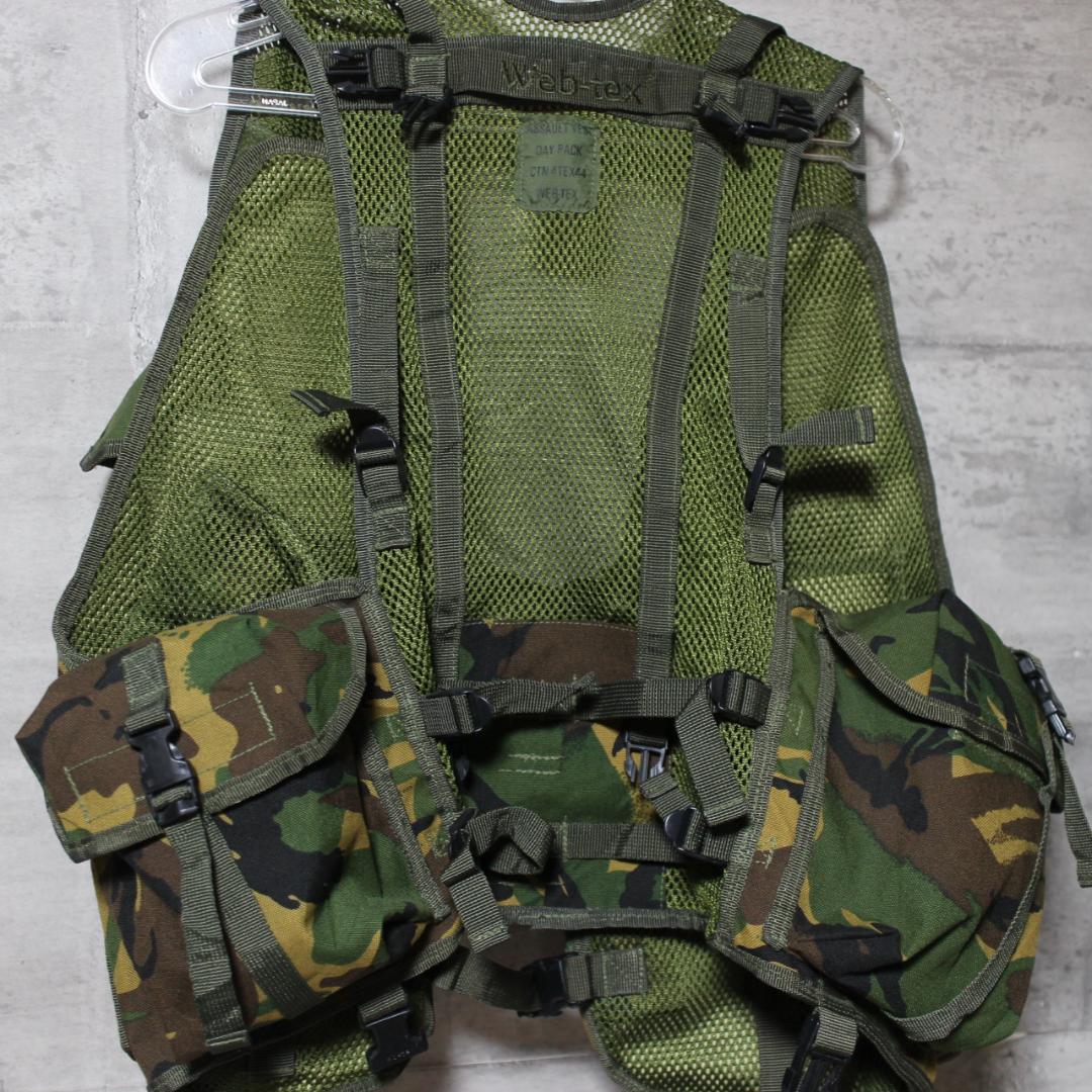 【激希少】実物WEB-TEX製 DPM迷彩 タクティカルベスト イギリス軍