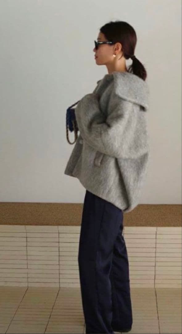 bow.a シャギーコート☆美品