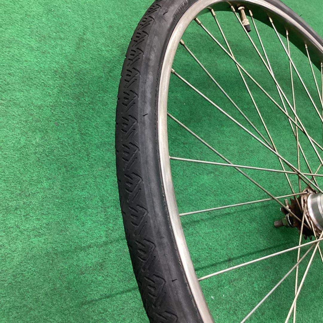 ステンレスリム　後輪 26インチ 内装3段 ローラーブレーキ 電動アシスト自転車