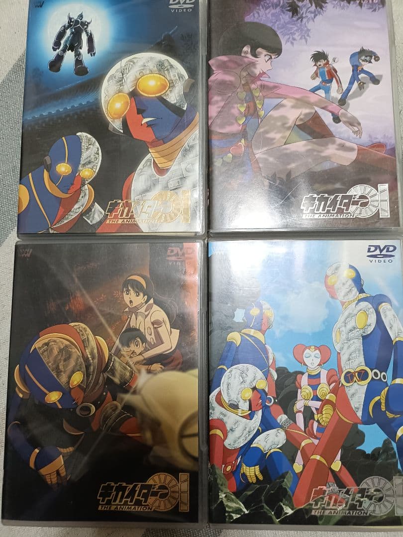 キカイダー01 the animation DVD　全4巻