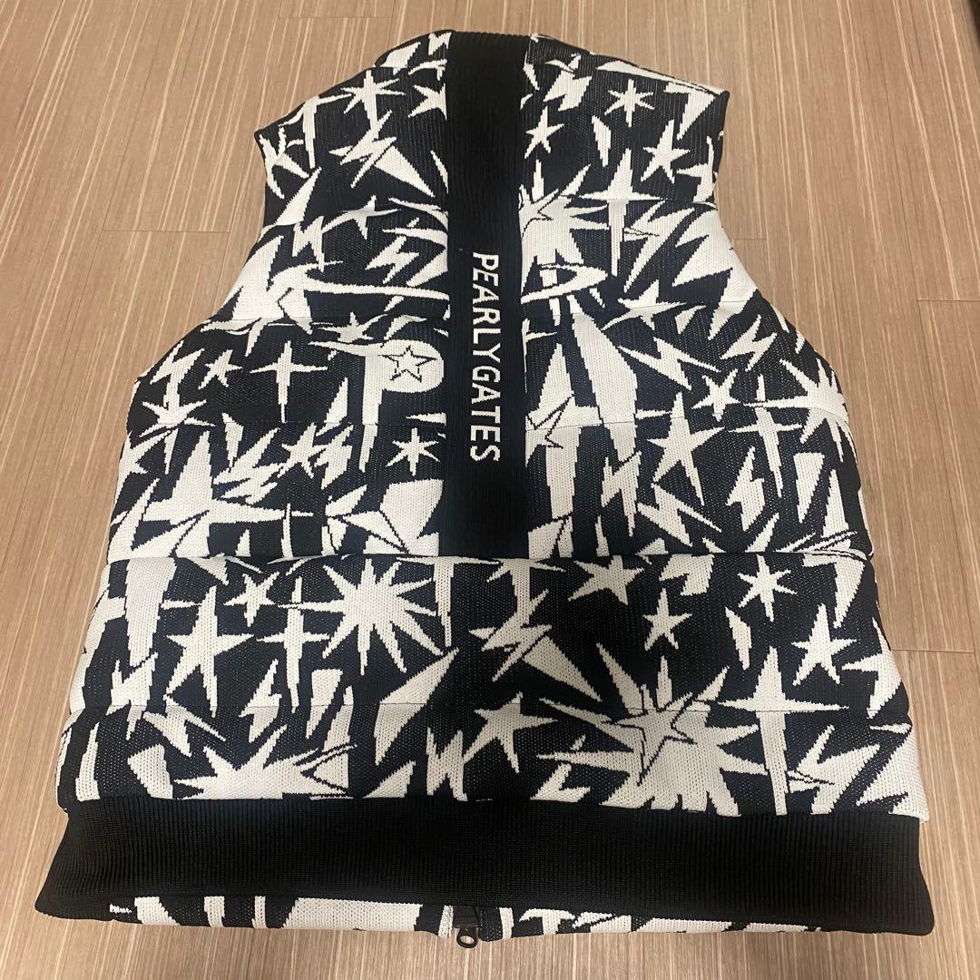 新品タグ付PEARLY GATES 星柄 ベスト サイズ4