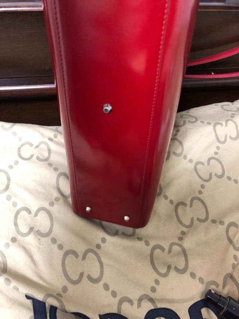 早い勝ち正規品Christian Dior カナージュ 赤ラージ