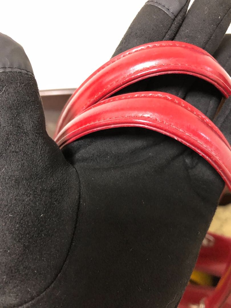 早い勝ち正規品Christian Dior カナージュ 赤ラージ