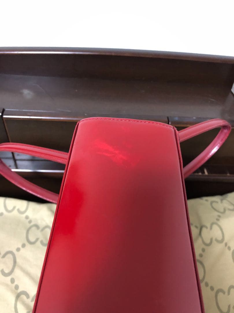 早い勝ち正規品Christian Dior カナージュ 赤ラージ