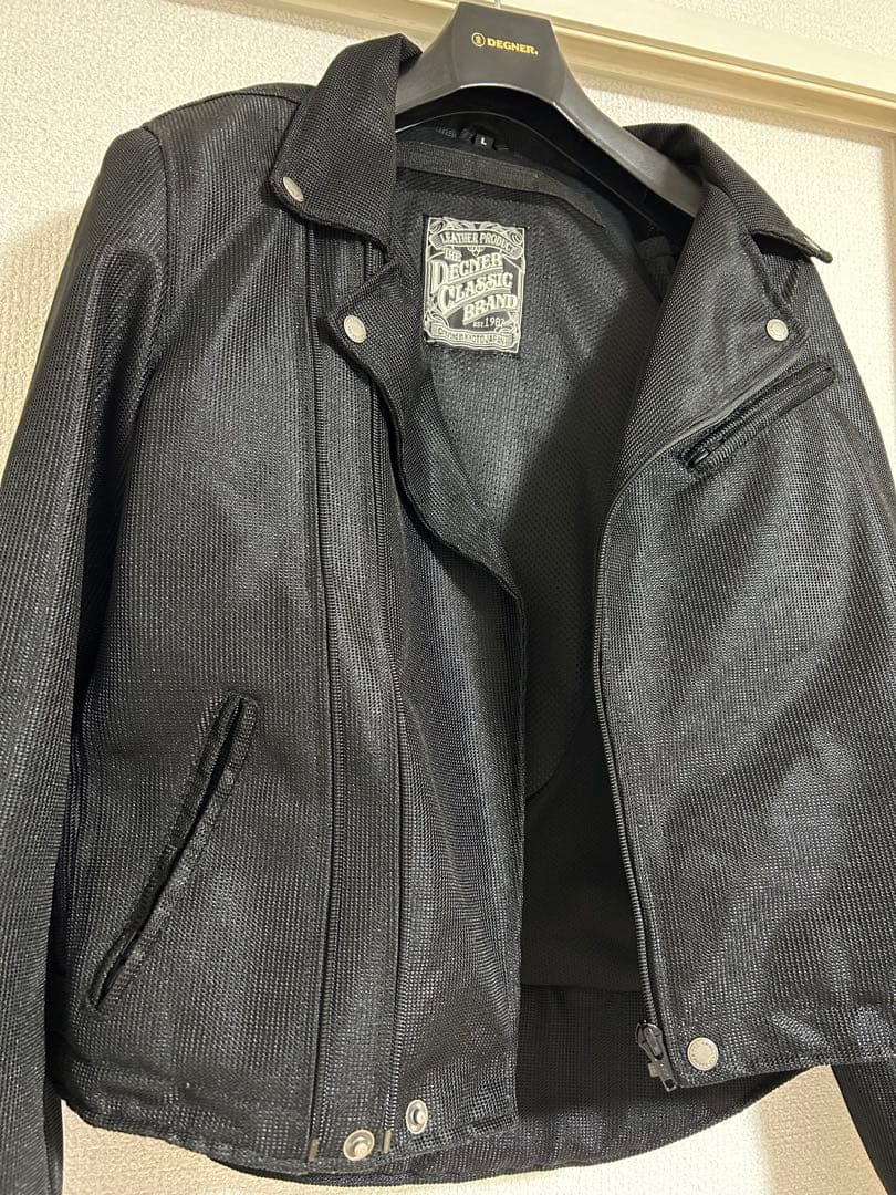 【値下げ】デグナー　テキスタイルメッシュジャケット　21SJ-3