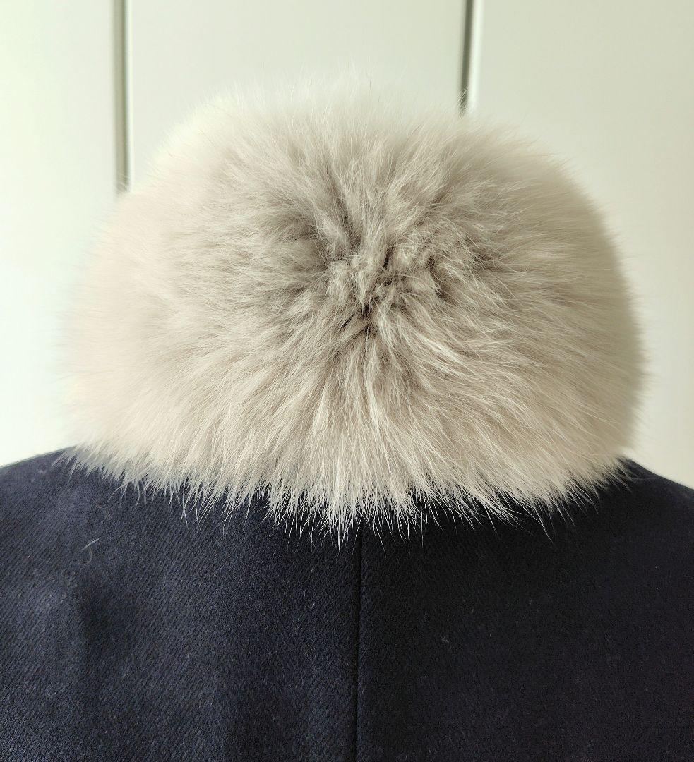極美品✨️SAGA-FURS サガファー♡フォックスファーマフラー✨️グレー系