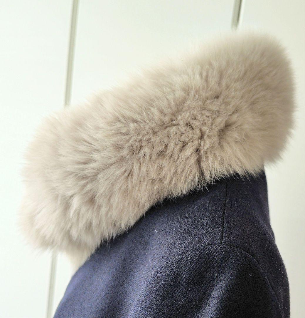 極美品✨️SAGA-FURS サガファー♡フォックスファーマフラー✨️グレー系