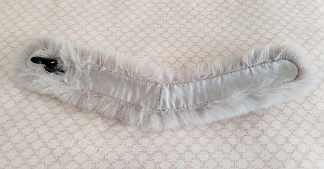 極美品✨️SAGA-FURS サガファー♡フォックスファーマフラー✨️グレー系