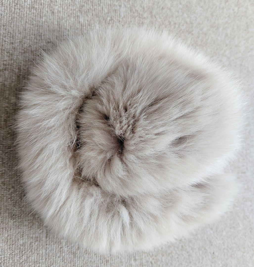 極美品✨️SAGA-FURS サガファー♡フォックスファーマフラー✨️グレー系