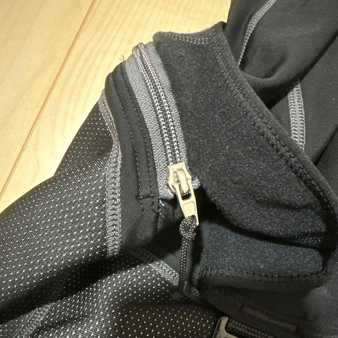 パールイズミ　ウィンドブレーク クイック ビブ サーモ タイツ　Lサイズ