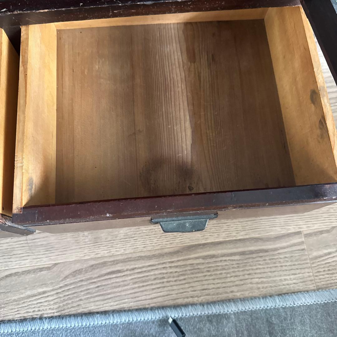 アンティーク　骨董和家具　木製キャビネット　食器棚