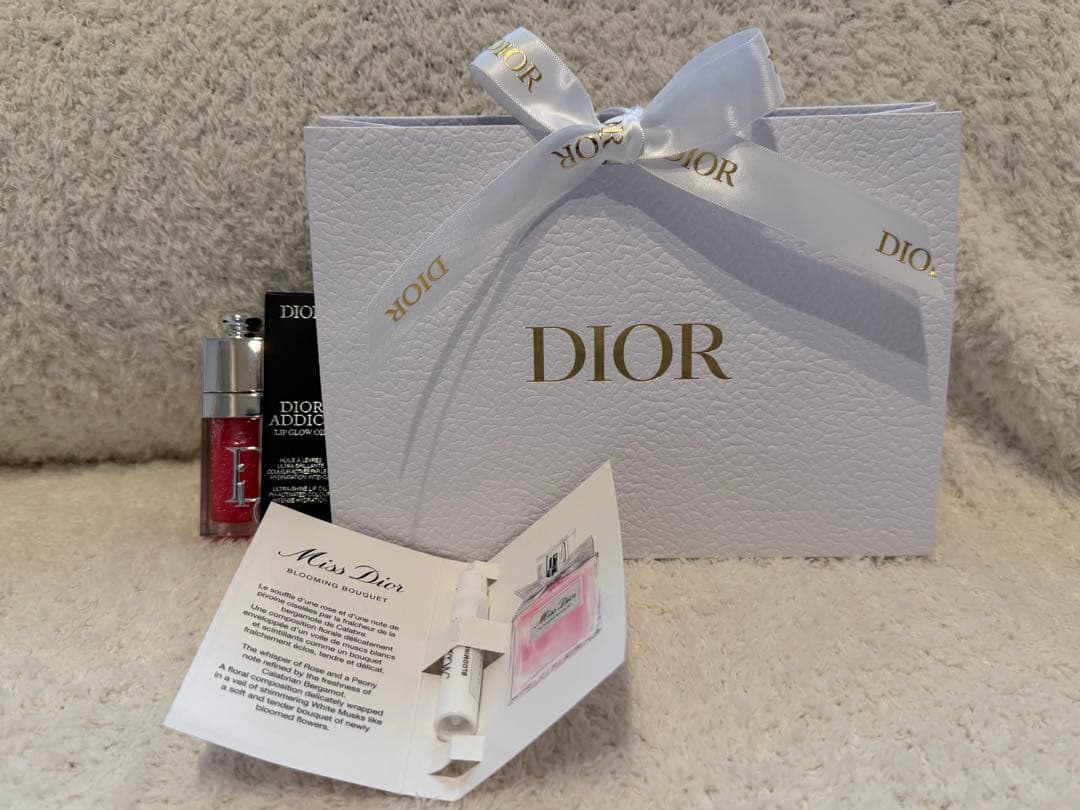 Dior アディクト キーホルダー キーリング ノベルティ リップ グロウオイル