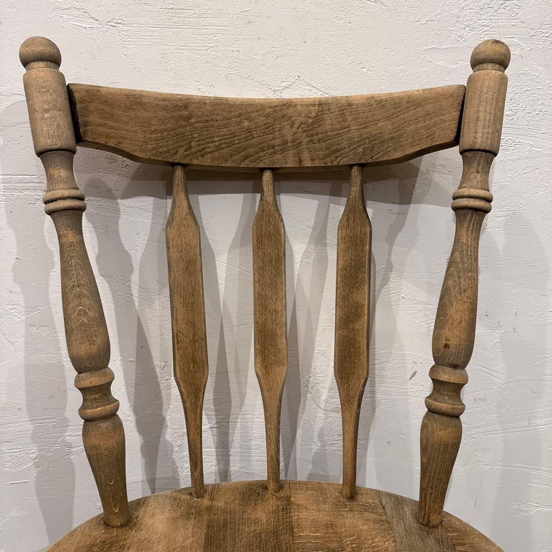 aダイニングチェア　カフェチェア　剥離