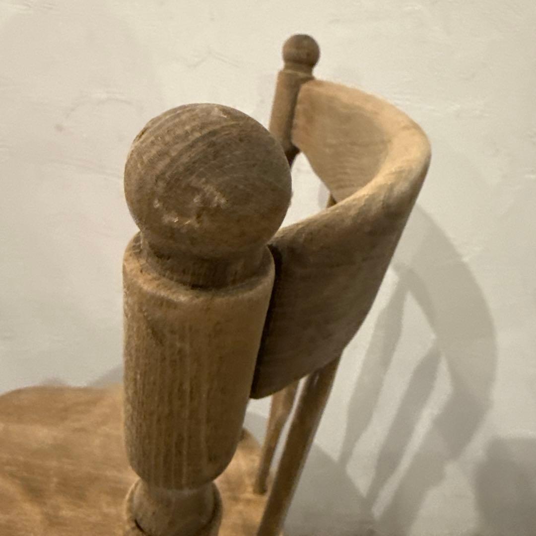 aダイニングチェア　カフェチェア　剥離