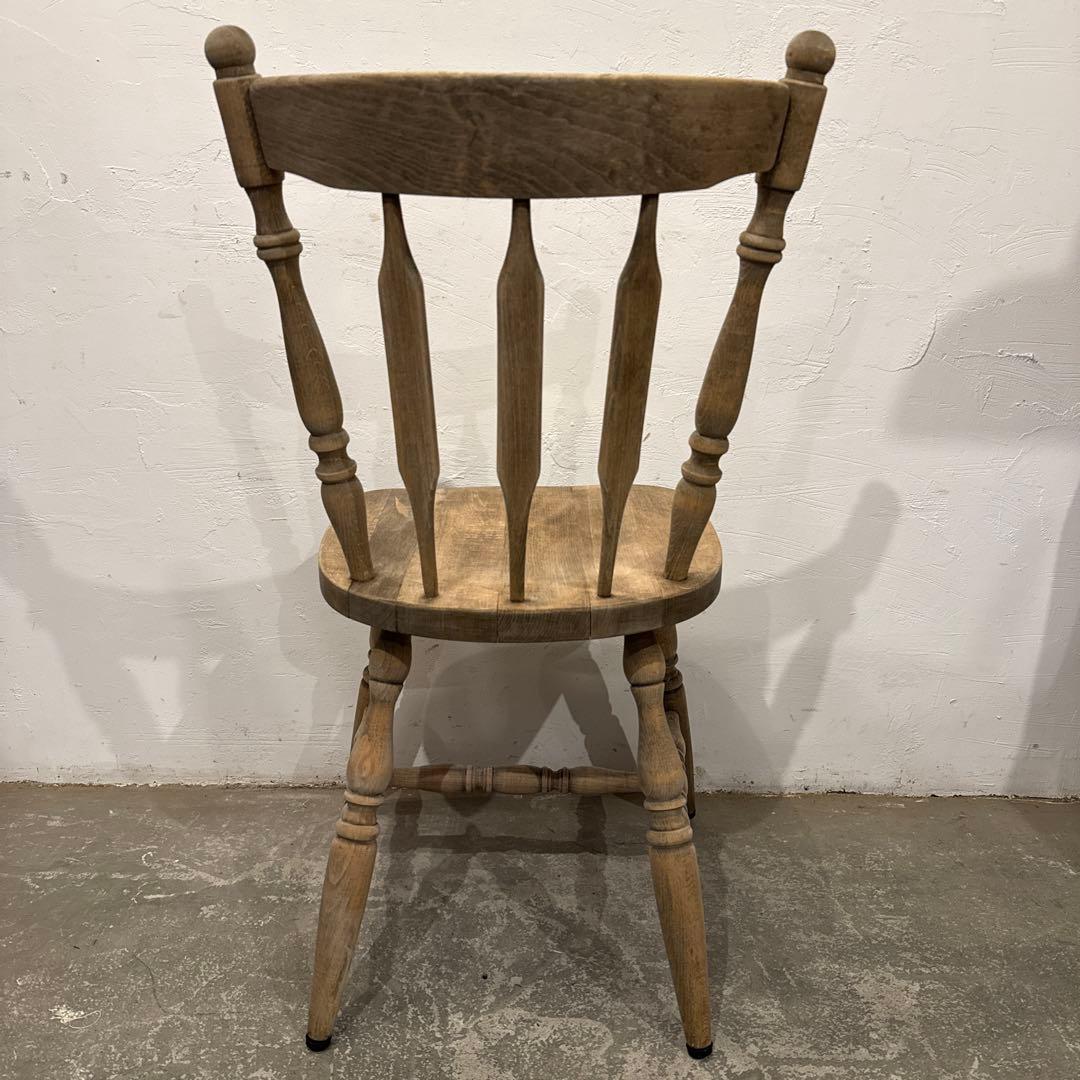 aダイニングチェア　カフェチェア　剥離