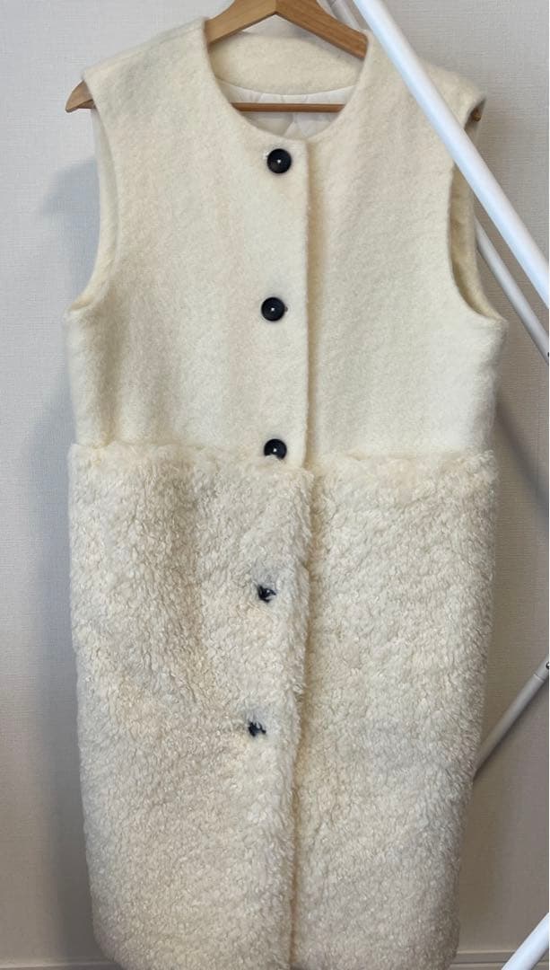 《新品》Gypsohila ジプソフィア ウールモヘアテディベスト