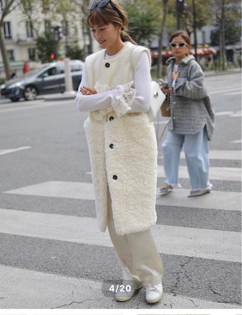 《新品》Gypsohila ジプソフィア ウールモヘアテディベスト