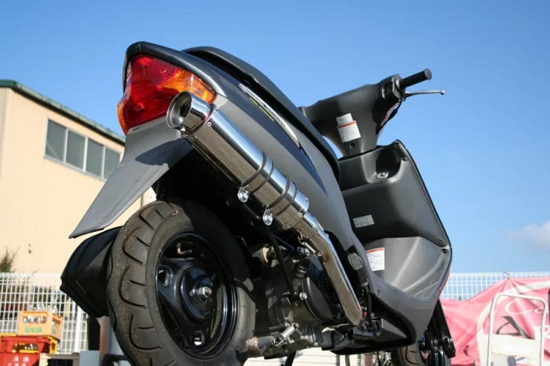 専用HMSスズキ アドレスV125S CF4MA O2センサーR300 マフラー