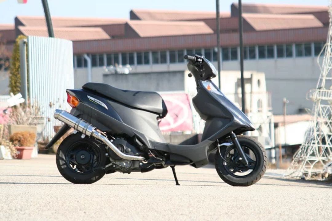 専用HMSスズキ アドレスV125S CF4MA O2センサーR300 マフラー