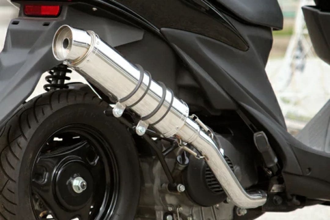 専用HMSスズキ アドレスV125S CF4MA O2センサーR300 マフラー