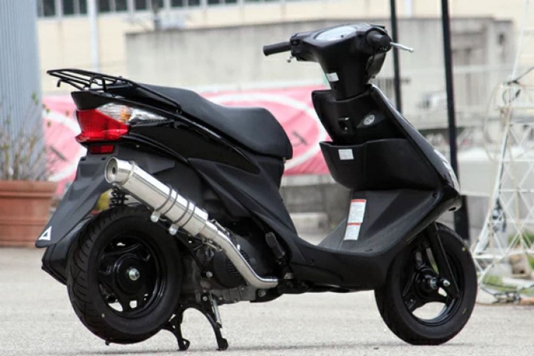 専用HMSスズキ アドレスV125S CF4MA O2センサーR300 マフラー