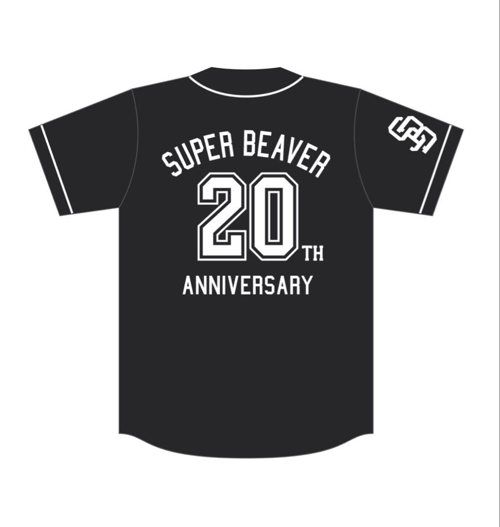 Super Beaver 20周年記念 ベースボールシャツ　XLサイズ