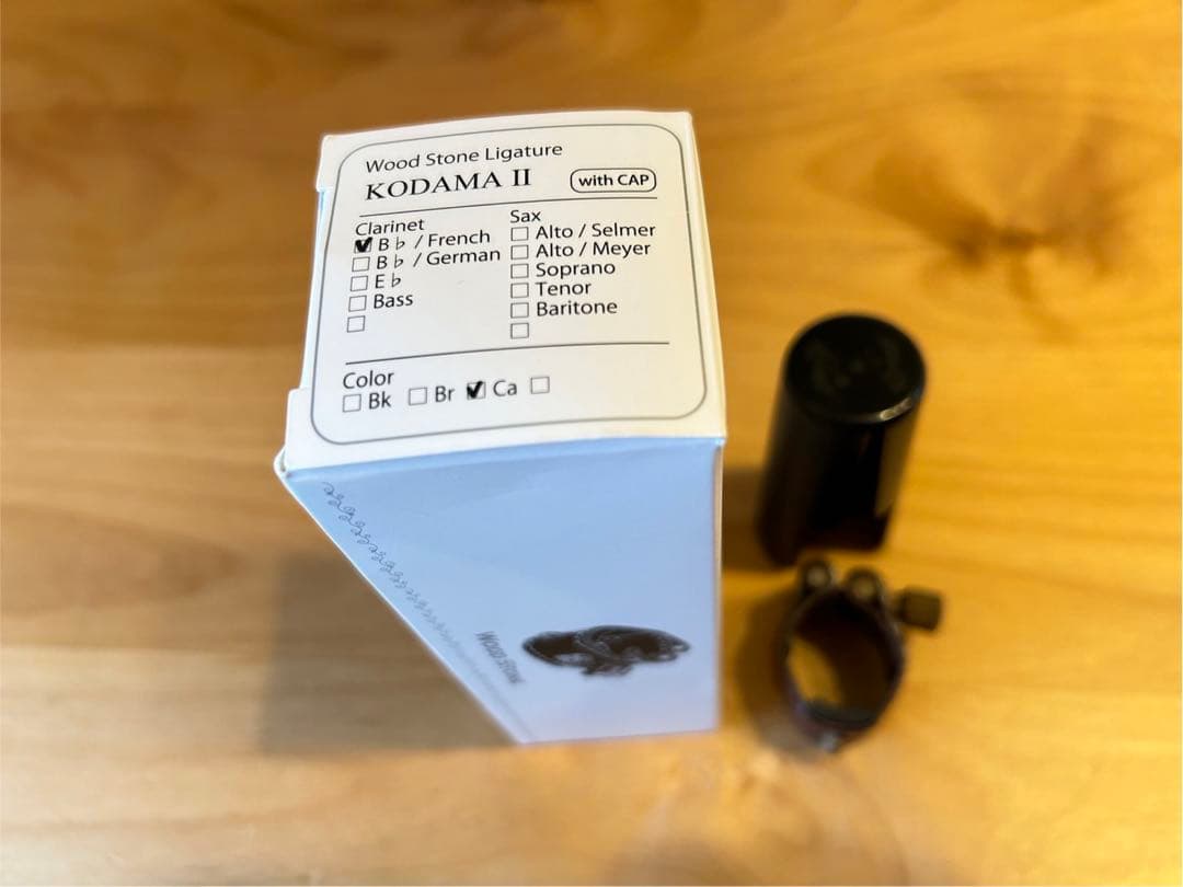 WOOD STONE KODAMA2 クラリネットリガチャー ブラウン