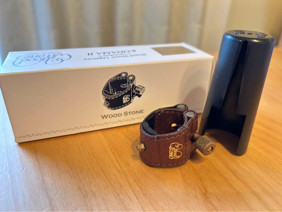 WOOD STONE KODAMA2 クラリネットリガチャー ブラウン