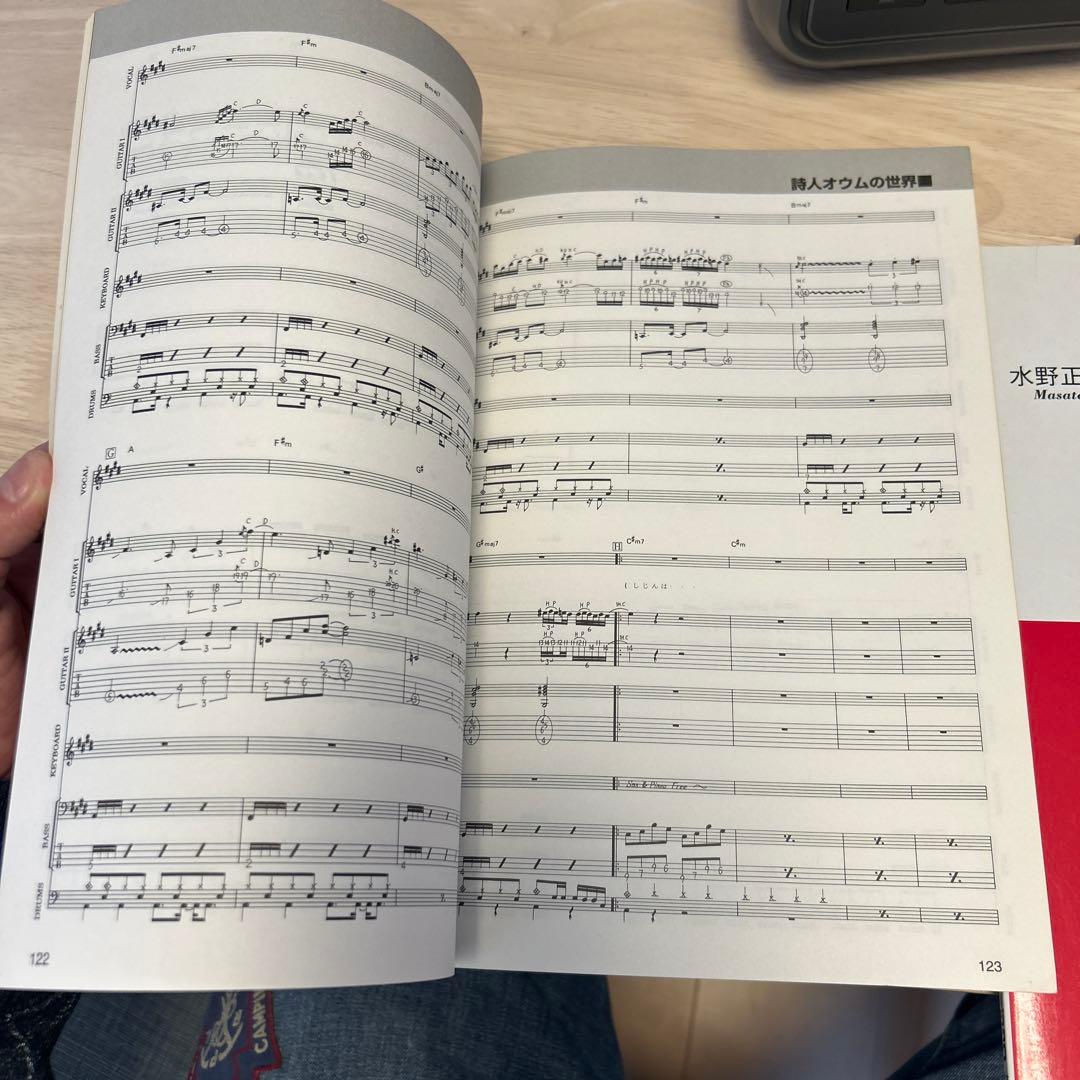 100%橘高文彦　バンドスコア　楽譜