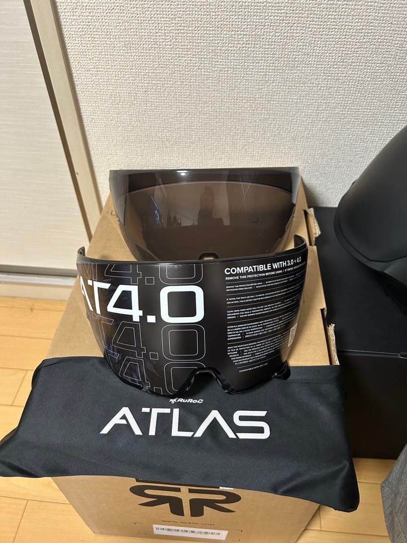 Ruroc ATLAS 4.0 CORE マットブラック L/XL 60/62