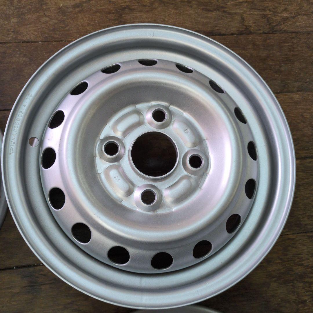 送料込　ハイゼットトラック　ダイハツ　純正ホイール　12×4.00B　P100