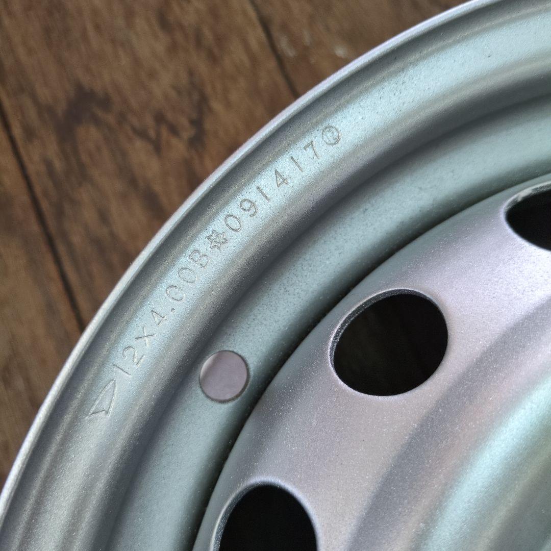 送料込　ハイゼットトラック　ダイハツ　純正ホイール　12×4.00B　P100