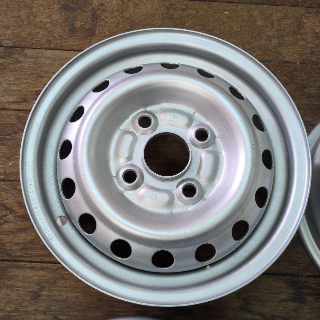 送料込　ハイゼットトラック　ダイハツ　純正ホイール　12×4.00B　P100