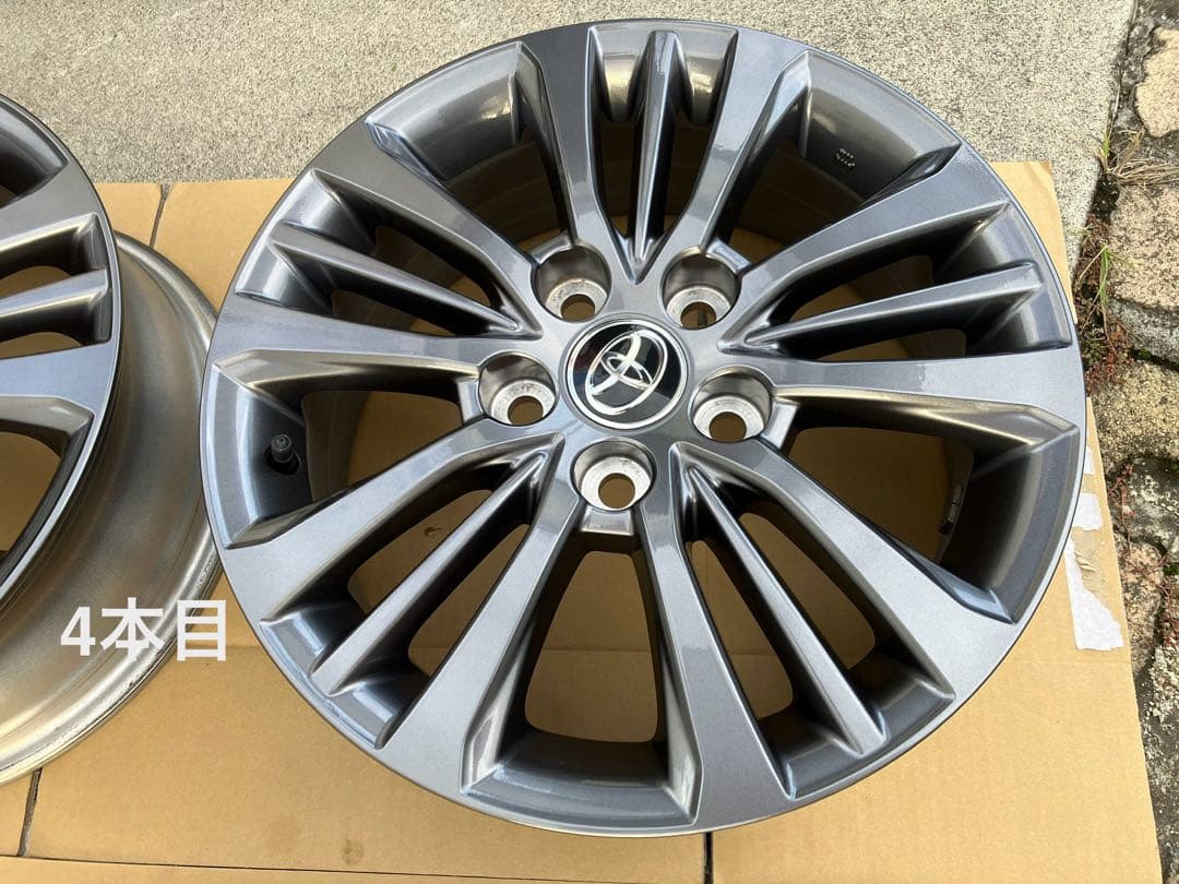 バナナ　②トヨタ　90ヴォクシー 純正 アルミホイール 2本